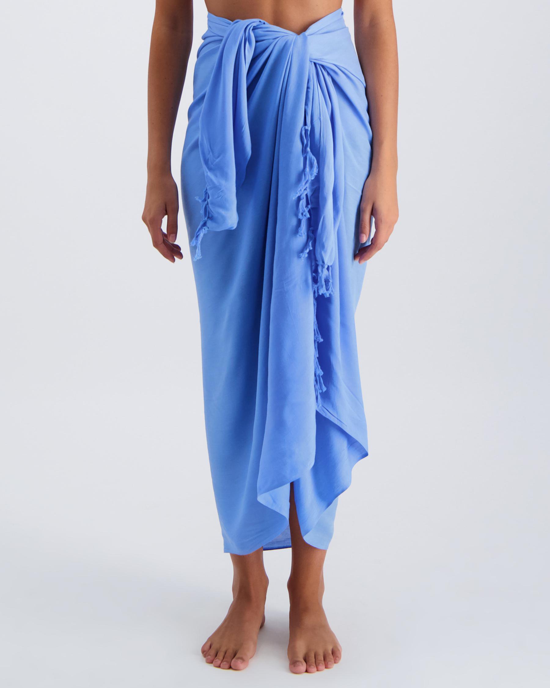 PLAIN SARONG - Swimwear-Add on's : Beach Hut - SUNDRENCHED S12