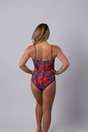 PIPED BANDEAU ONE PIECE