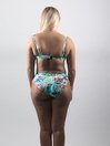 BANDED CROSS BIKINI TOP "FULL SUPPORT"